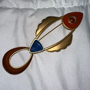 Vintage art deco fish pendant 1990’s